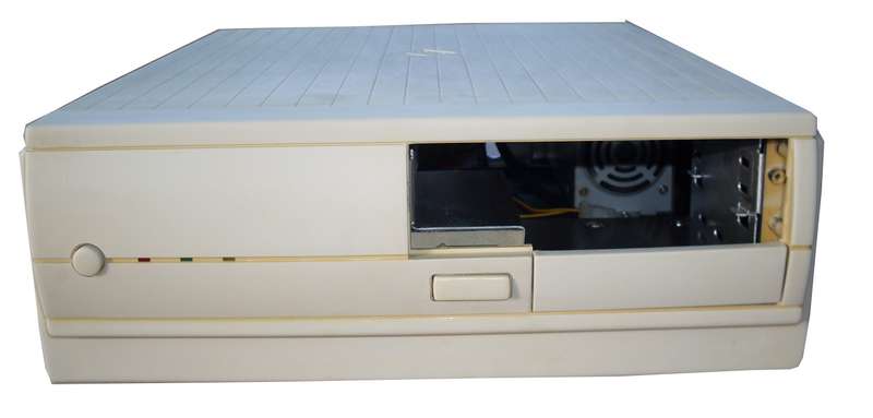 Plus Tech AT Mini Riser Desktop Case with Power Supply