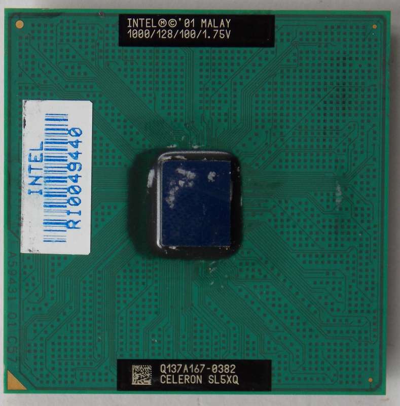 Intel Socket 370 Coppermine-128 Celeron 1000Mhz SL5XQ