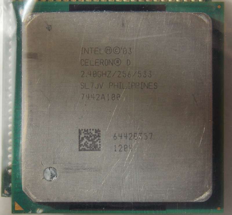 Intel Pentium 4 Socket 478 Celeron D 2.4Ghz SL7JV