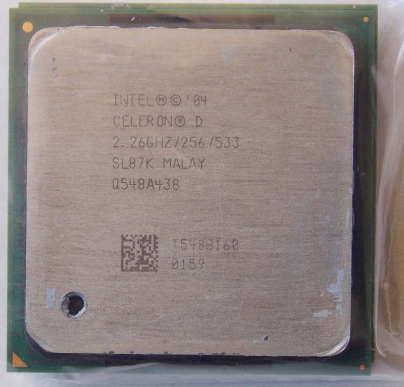 Intel Pentium 4 Socket 478 Celeron D 2.26Ghz SL87K
