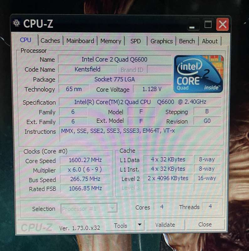 XFX NForce 680i SLI Socket 775 Intel Quad Q6600 4GB RAM (2007)