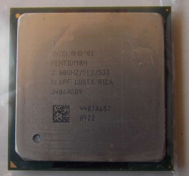 Intel Pentium 4 Socket 478 Northwood 2.8Ghz SL6PF