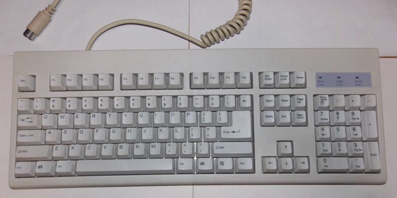 Mecer Solidtek ACK-295 Membrane DIN5 AT Keyboard (1998)