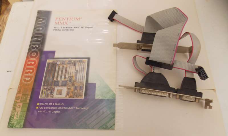 PC Chips M558 Intel Pentium MMX 166Mhz 32mb RAM (1997)