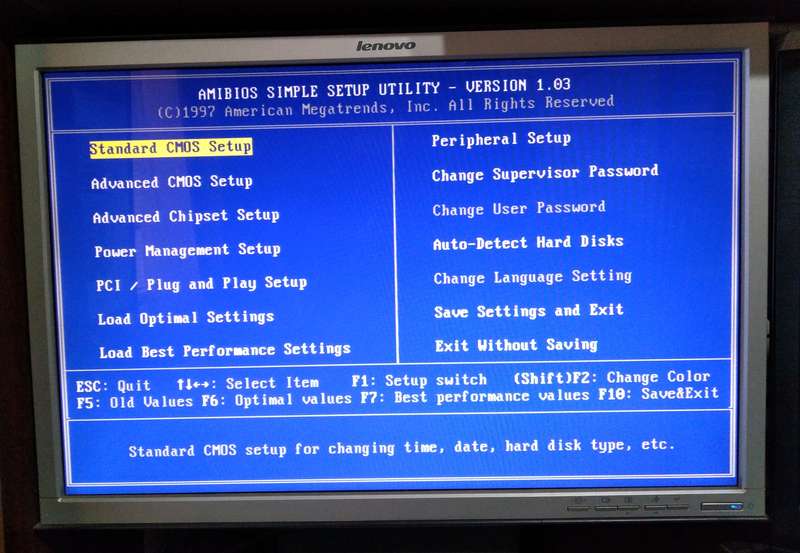 PC Chips M558 Intel Pentium MMX 166Mhz 32mb RAM (1997)