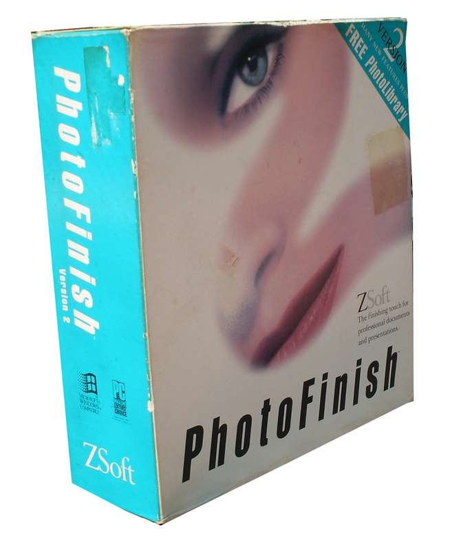 Zsoft Photofinish 2 boxed 3.5 inch Disks for Windows 3.0 (1992)