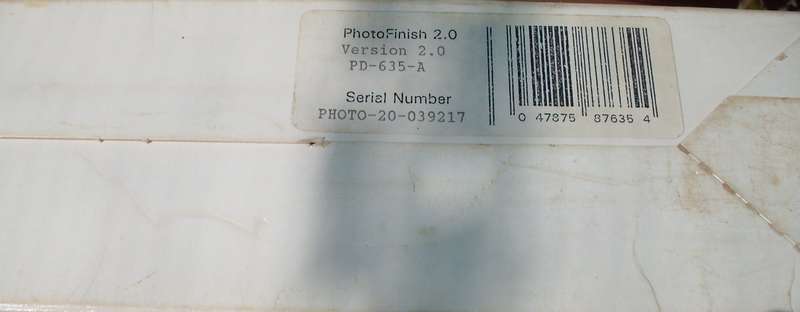 Zsoft Photofinish 2 boxed 3.5 inch Disks for Windows 3.0 (1992)