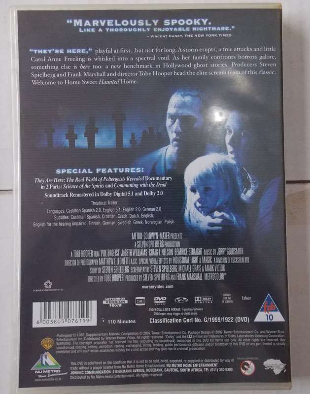 Poltergeist 25th Anniversary Edition (Steven Spielberg 1982) DVD