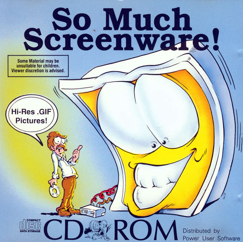 So Much Screenware (collection of GIF Photos) CD (1992)