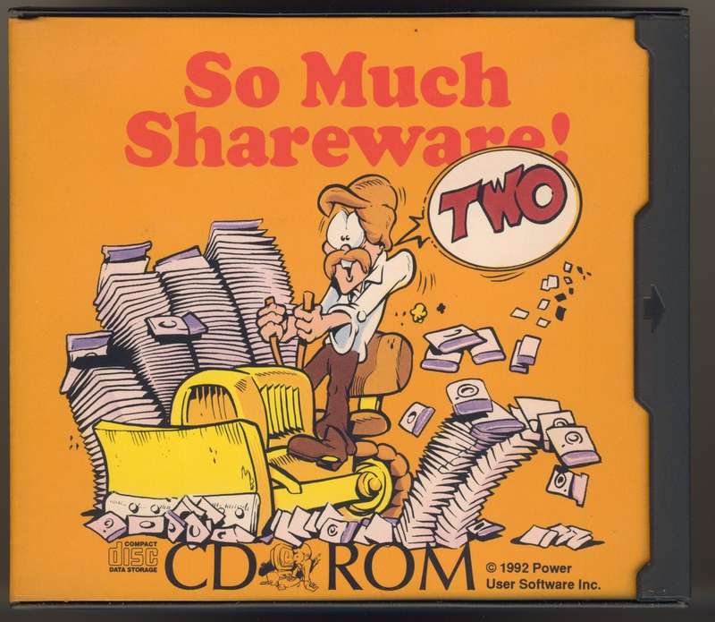 Power User So Much Shareware II CD Disc (1992)