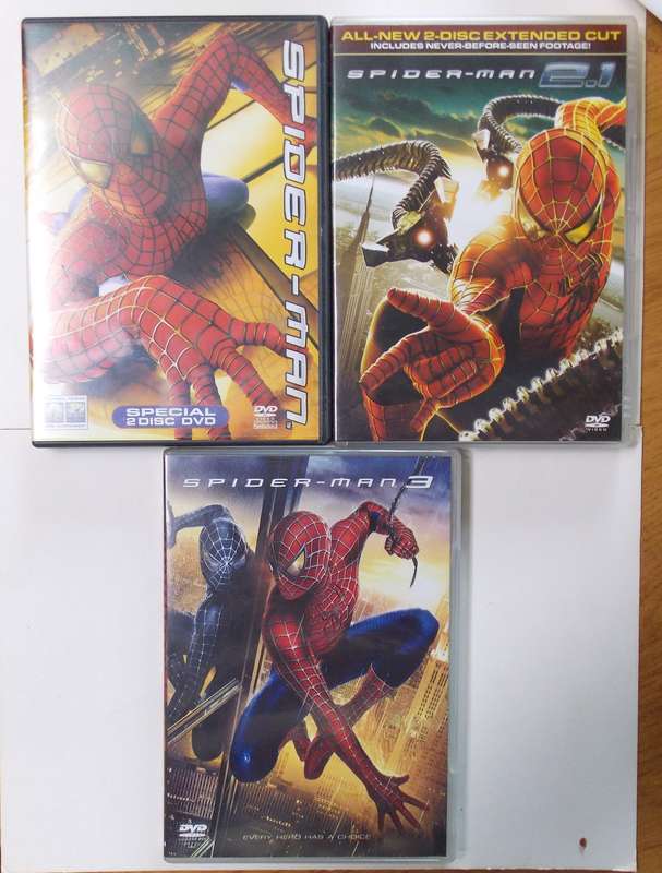 Spider Man 3 Movie Pack 2-Discs Special Editions (Tobey Maguire) DVD