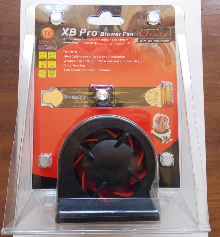 Thermaltake XB Pro Blower Fan TT8080T 4000RPM 80mm (2004)