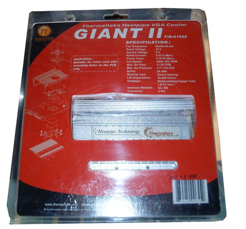 Thermaltake Giant II A1655 GPU Cooler for ATI and Nvidia (2003)