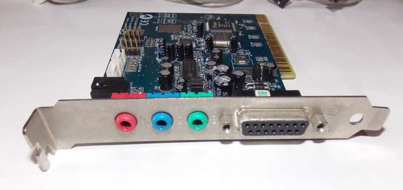 Trident SV750 4DWave-DX PCI Sound Card (1998)
