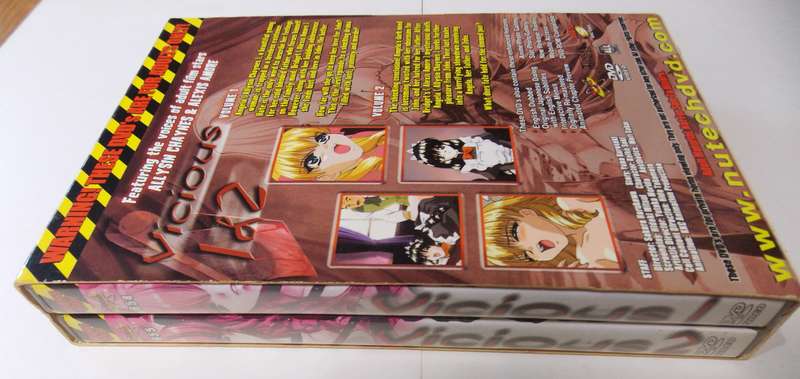 Vicious 1 and 2 Box Set (Anime 2002) DVD