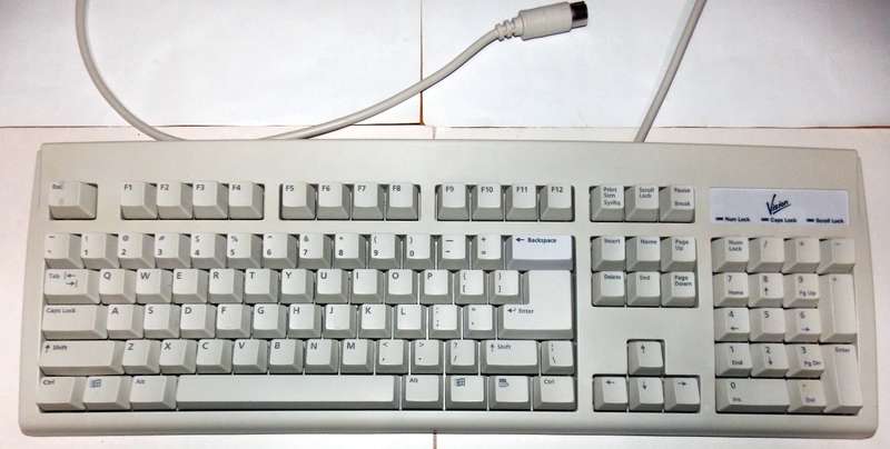 Vision BTC AT DIN5 Membrane Keyboard (1997)