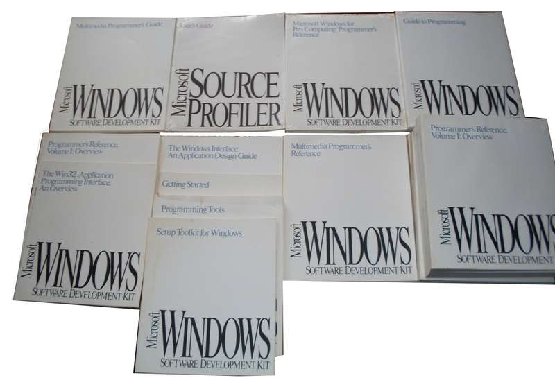 Microsoft Windows Software Development Books (1992)