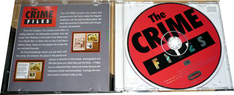 The Crime Files Interactive For Windows 3.0 CD (1994)