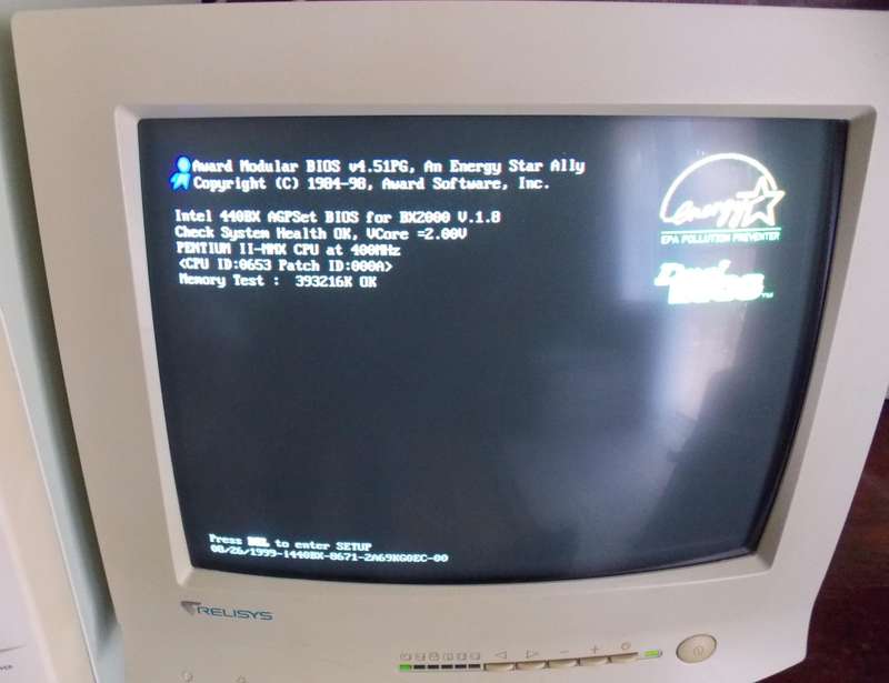 Gigabyte Pentium II 400Mhz 384mb 3DFX Voodoo Banshee
