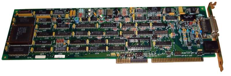 Proteon ISA Token Ring LAN 16-Bit AUI /RJ45 (1989)