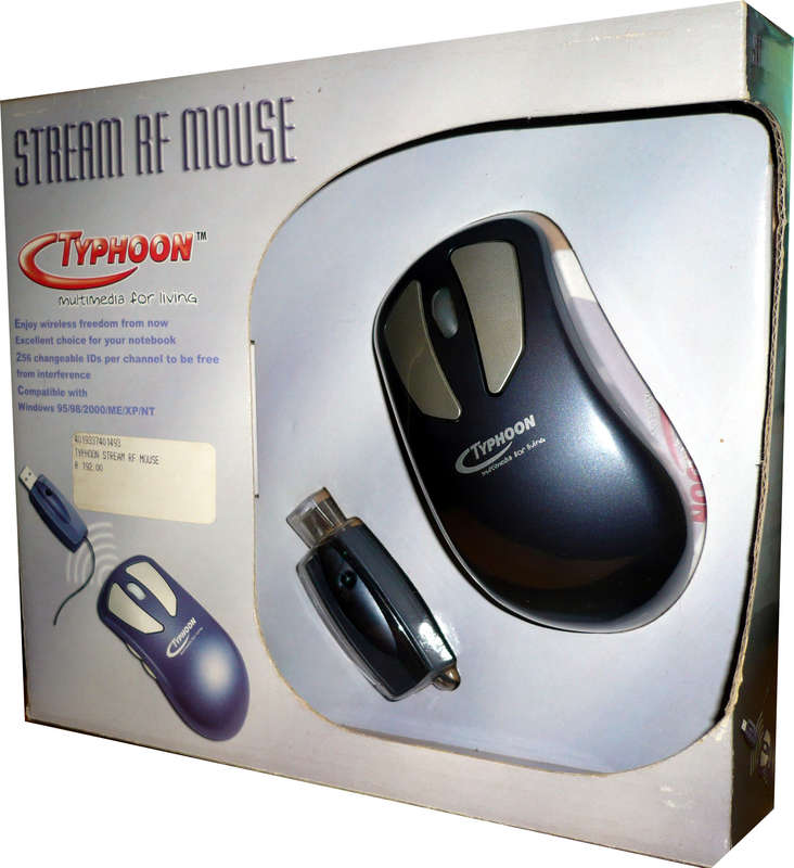 Steam Typhoon Wireless RF 400Dpi Ball Mouse (2002)
