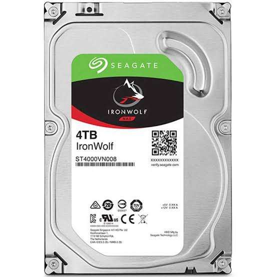 4TB Seagate Ironwolf 3.5 inch SATA Desktop Hard Drive