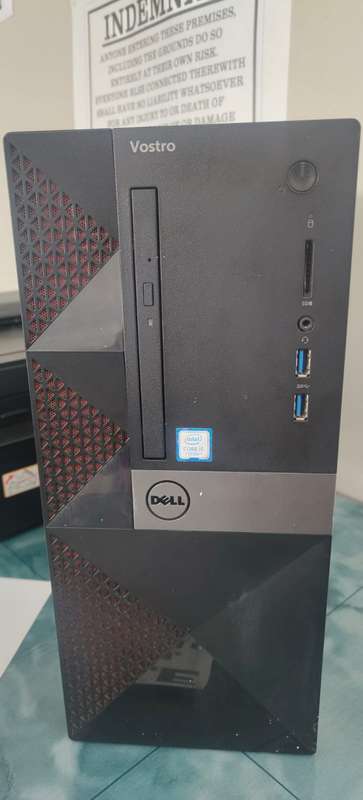 DELL VOSTRO,7TH GEN I5, 4G DDR4 RAM, 1TB HD, WIFI ADAPTER, WINDOWS 11, OFFICE 365