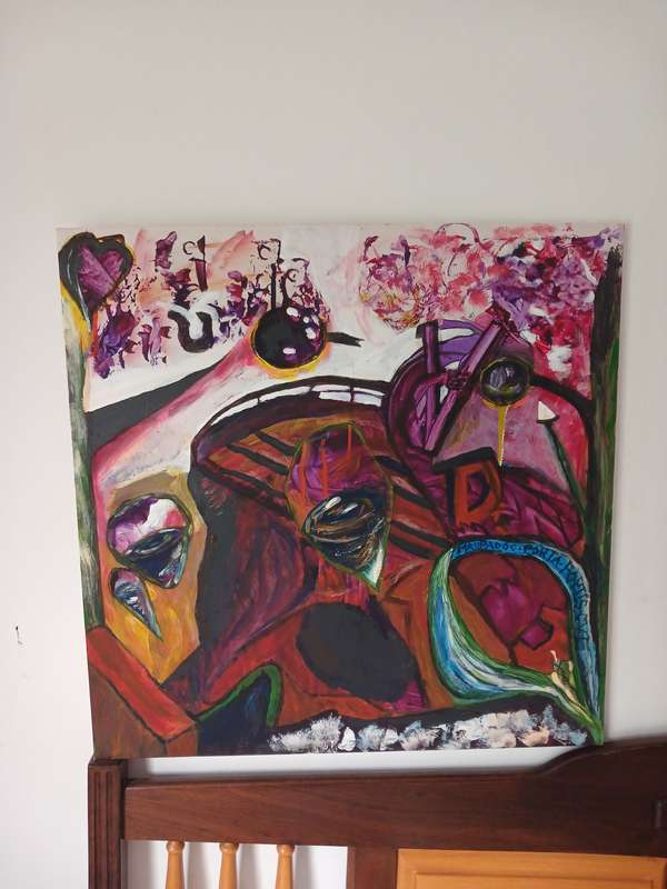 Painting - 3 waves