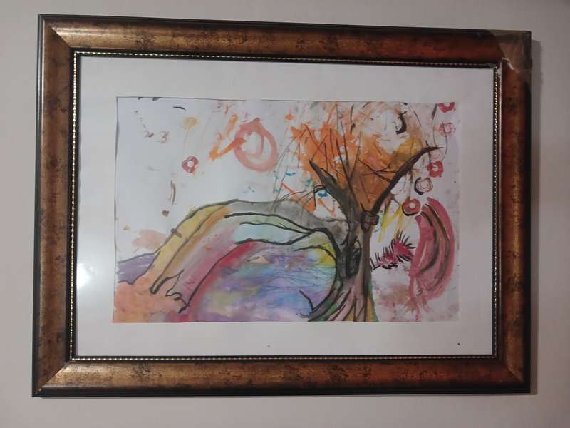 Painting 3 trees