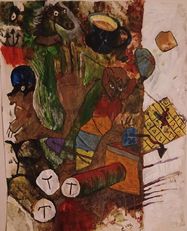 Painting - second 612