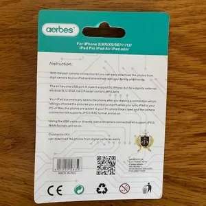 Aerbes Micro-USB to Apple Lightning connection kit.