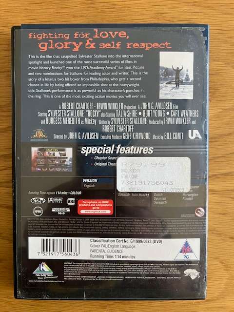 DVD: Rocky (1999)