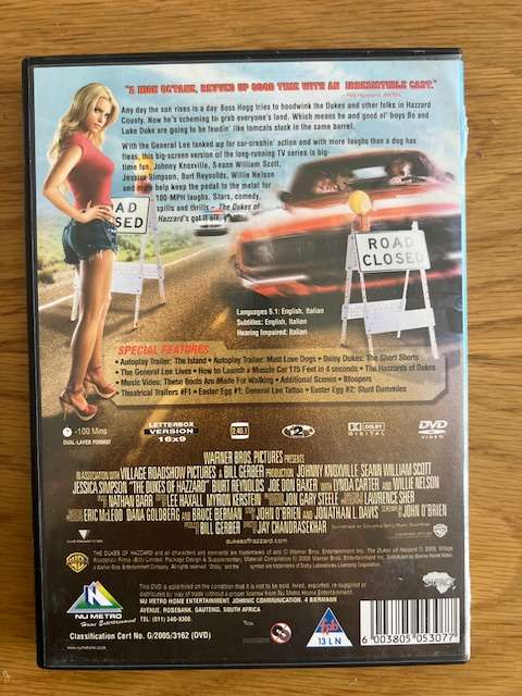 DVD: the Dukes of Hazzard (2005)