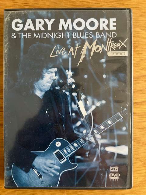 Music DVD: Gary Moore & The Midnight Blues Band Live at Montrenx (1990)