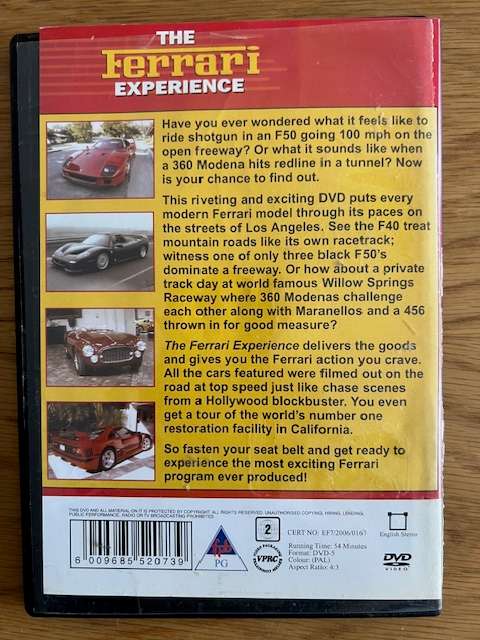 DVD: Ferrari collection