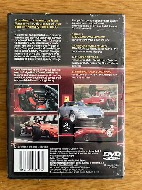 DVD: Ferrari collection