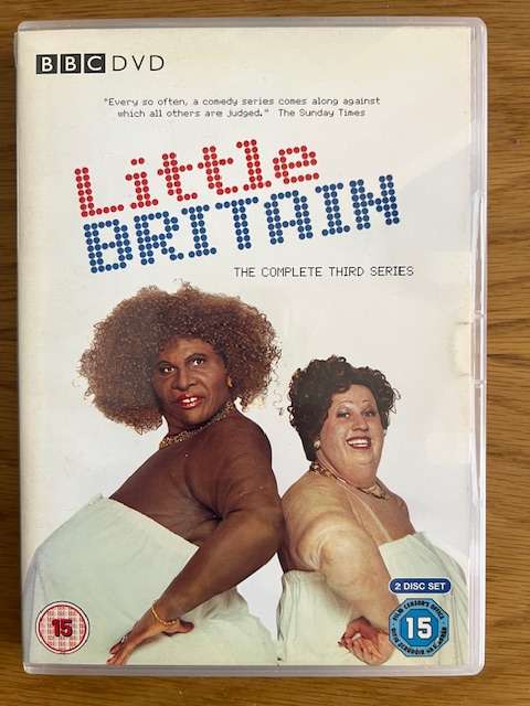 DVD Collection: Little Britain.  Including Series 1 - 3 (2005 - 2006), Abroad (2007) and Live (2006)