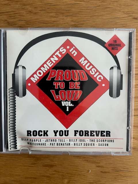CD: Various Artists Proud to be Loud Rock Vol 1 & 2