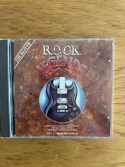 CD: Various Artists - The best of Rock Legends (1990)