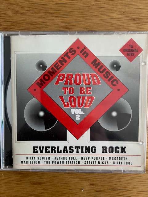 CD: Various Artists Proud to be Loud Rock Vol 1 & 2