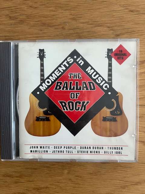 CD: Various Artists - The ballad of rock (1992)