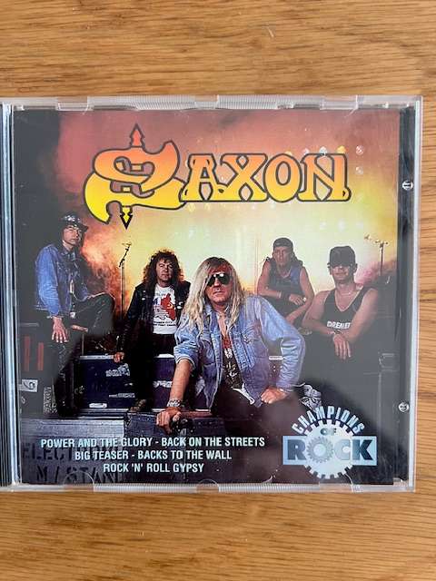 CD: Saxon - Champions of Rock (1996)