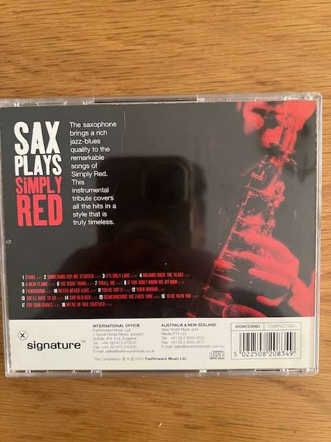 CD: Sax plays Simply Red (2002)