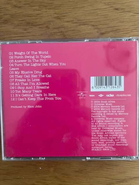 CD: Elton John - Peachtree Road (2004)