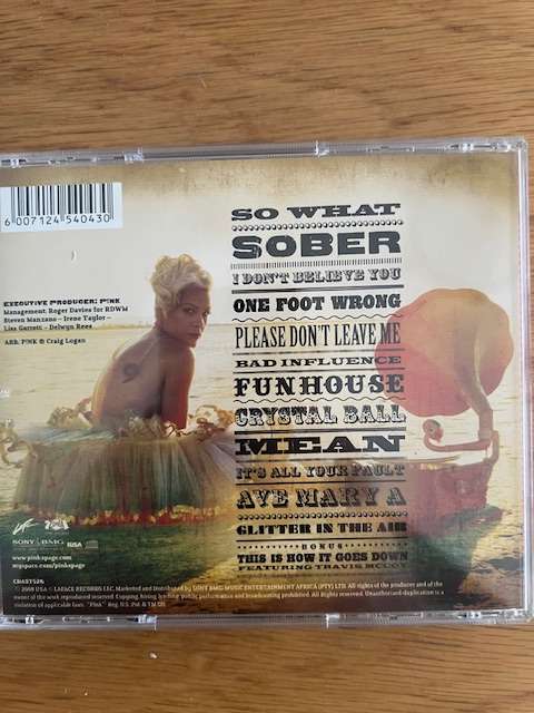 CD: P!nk Collection of 2 albums: Funhouse (2008) & The truth about love (2012)