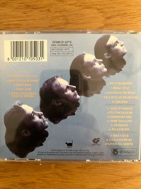 CD: Wet Wet Wet - End of part one Their Greatest Hits (1994)