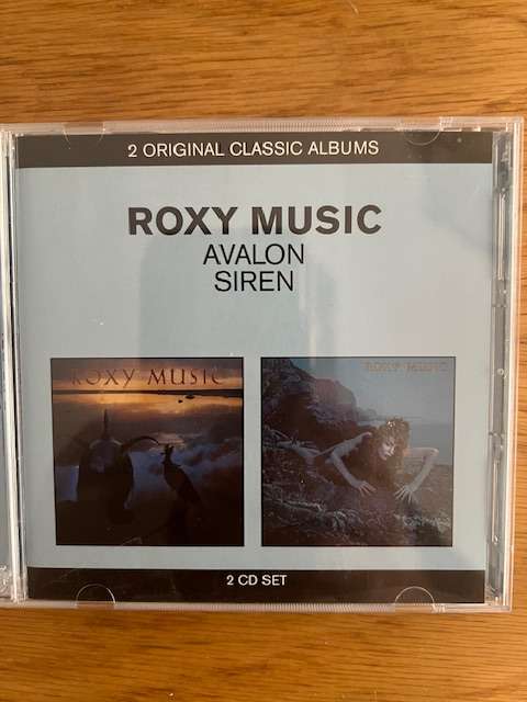 CD: Roxy Music 2 original album classics Avalon & Siren (1999)