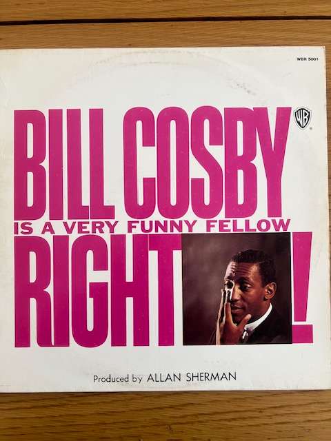 Record: Bill Cosby is a very funny fellow. 1963