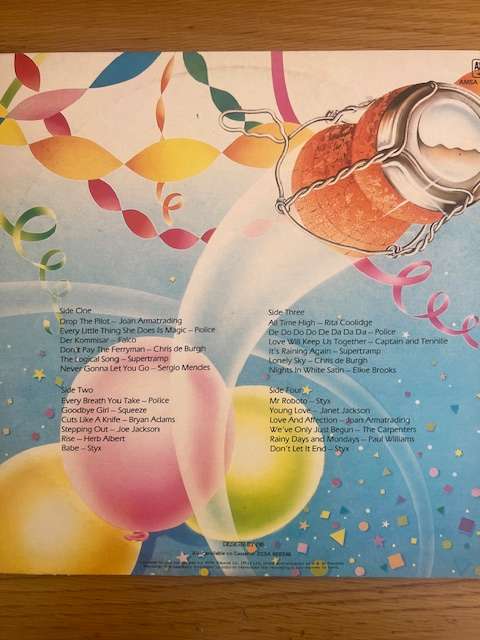 Record: 24 Party Crackers - Various Artists. Double LP. 1983