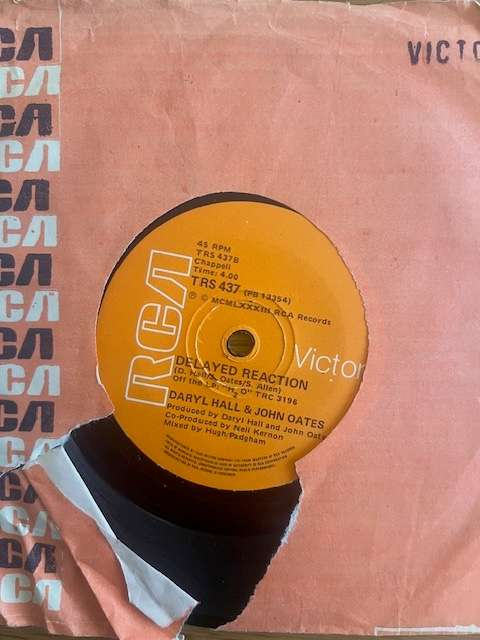 Mini Record: Daryl Hall & John Oates - Delayed Reaction & Maneater. 1983